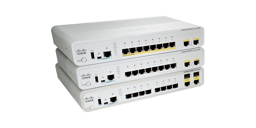 Cisco WS-C2960CG-8TC-L Switch 8xGE 2xDual Uplink LAN Base