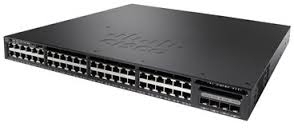 Cisco WS-C3650-48FWD-S 48xGE PoE 2x10G SFP+ Switch
