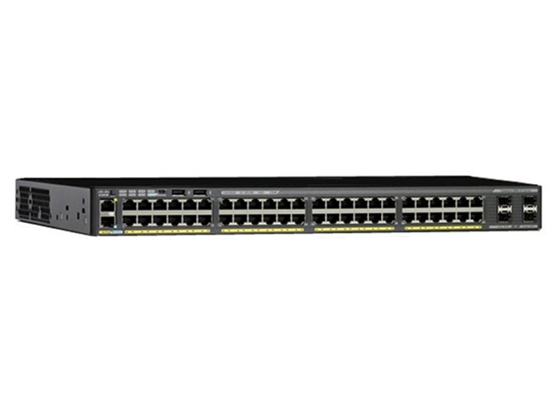 Cisco WS-C2960X-48TD-L, Cisco Catalyst 2960-X Switch, 48×GigE/2×10G SFP+/LAN Base