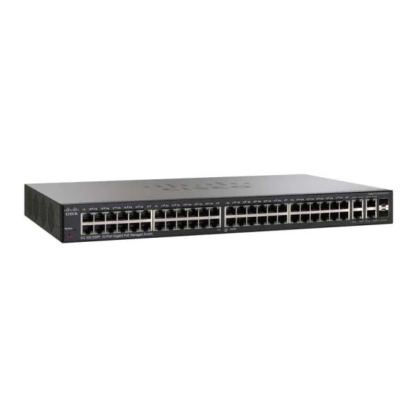 Cisco SG300-52MP Switch 48x PoE+ 10/100/1000 740W 2x mini-GBIC
