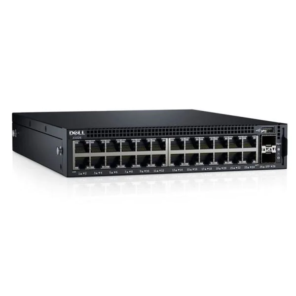 Dell X1026 Switch 24x 1GbE + 2x 1GbE SFP Web Managed