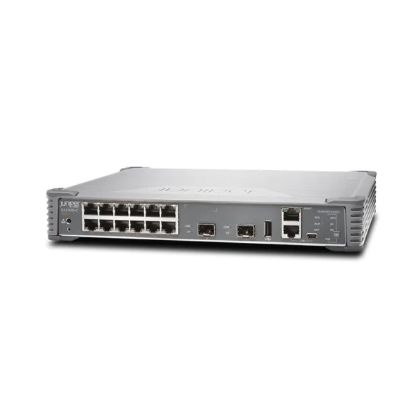 Juniper EX2300-C-12P 12xGE PoE+ Fanless Compact Switch | EX2300 Series