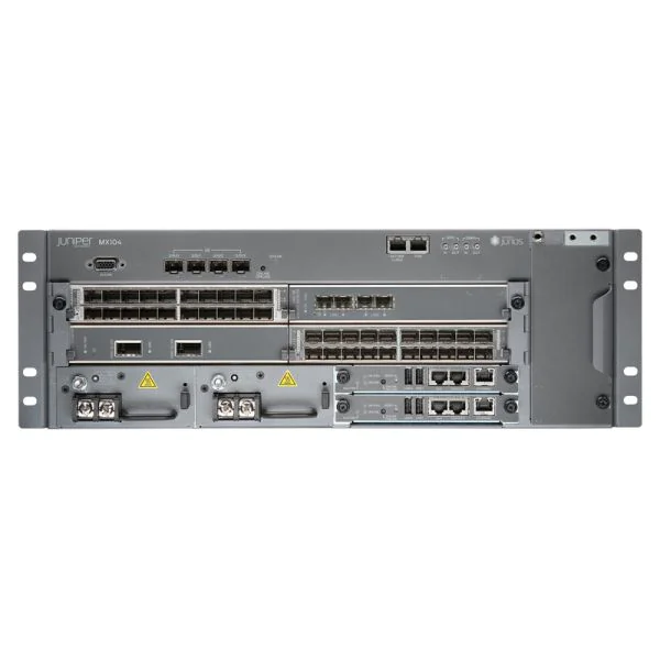 Juniper MX104-DC Router 4x10GE XFP 4 MIC Slots Price