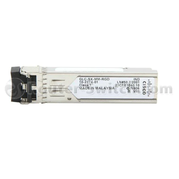 Cisco GLC-SX-MM-RGD 1000Mbps MM Rugged SFP Transceiver Module