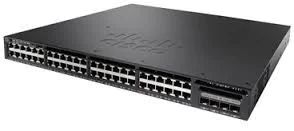 Cisco Catalyst 3650 WS-C3650-48FWD-S PoE Switch
