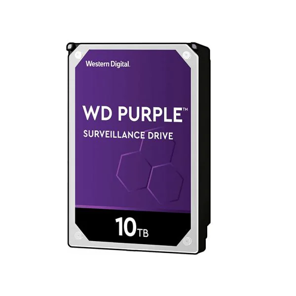 内蔵型ハードディスクドライブ Western Digital WD102PURZ 3.5 HDD 10TB Western Digital WD102PURZ Purple 10TB Surveillance HDD 7200RPM