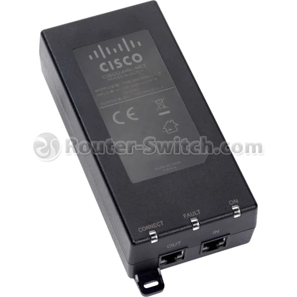 Cisco AIR-PWRINJ5 Aironet PoE Injector 802.3af 15.4W for APs