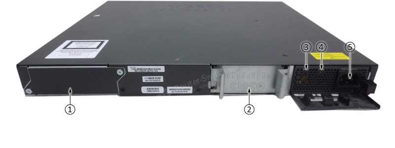 WS-C2960XR-48TD-I Back Panel