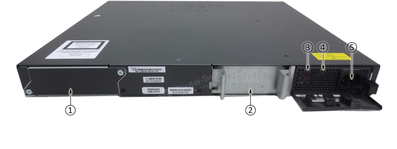 WS-C2960XR-48TS-I Back Panel
