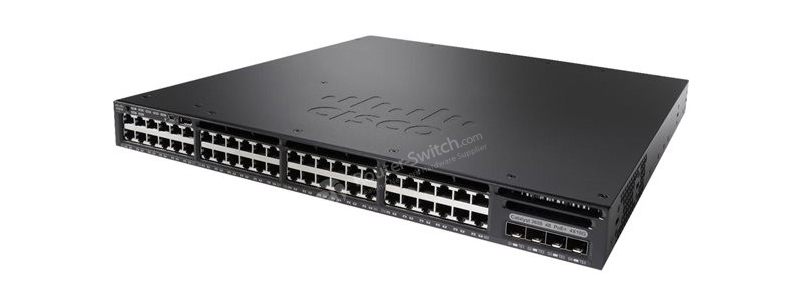 Cisco Catalyst 3650 WS-C3650-48FQ-E PoE Switch