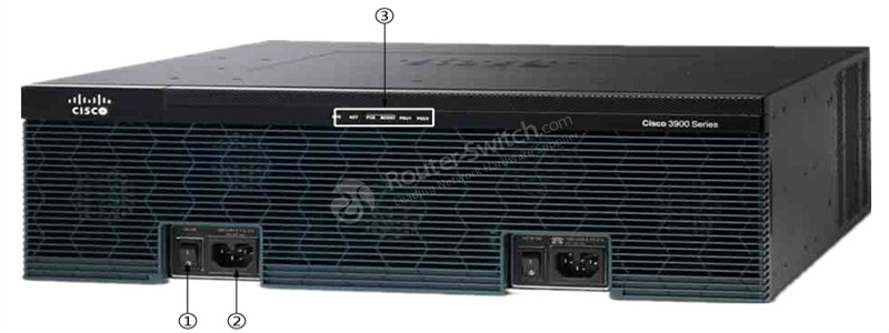 C3945E-VSEC-SRE/K9 Front Panel