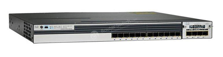Cisco 3750X Series 12 Port Switch, WS-C3750X-12S-S - ThinClientPros