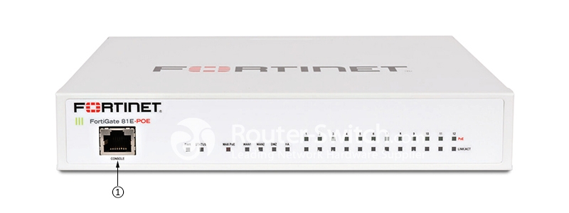 Fortinet FG-81E-POE Front View