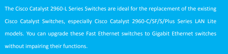 Cisco Catalyst 2960/2960-SF/2960-S Series Transition Guide
