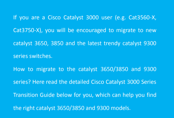 Find the Right 3650 and 3850 Models
