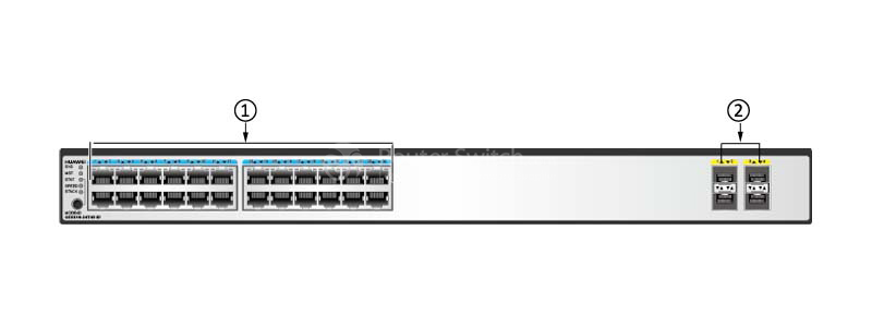CE5810-24T4S-EI-F rear view (port side)