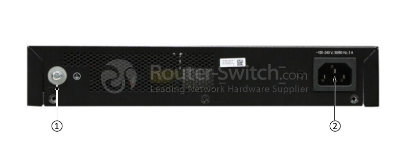 Huawei S1730S-L24T-A Rear View