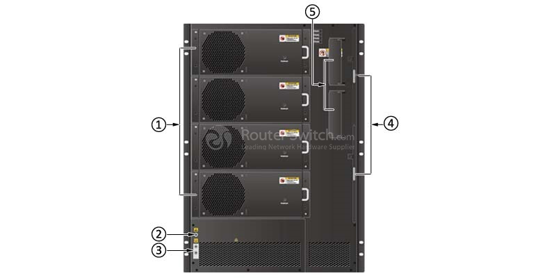 Huawei S9712 Back View