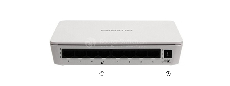 S1700-8G-AC Rear