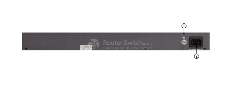 S1728GWR-4P back panel
