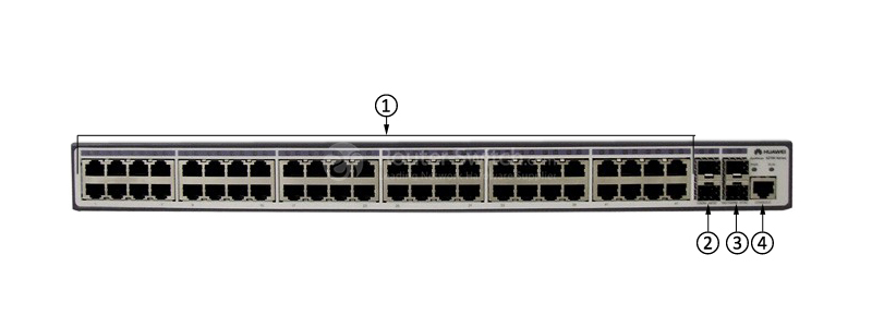 S2700-52P-PWR-EI Front Panel