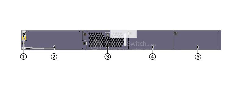 the back panel of S5700-52C-SI