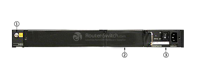 S5720-28P-SI-AC Back Panel