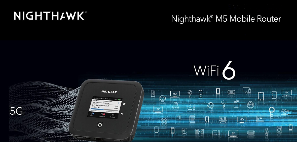 Netgear Nighthawk M5 (MR5200) - Modem & routeur - Garantie 3 ans LDLC