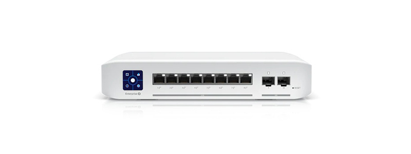 Фронтальная часть USW-Enterprise-8-PoE