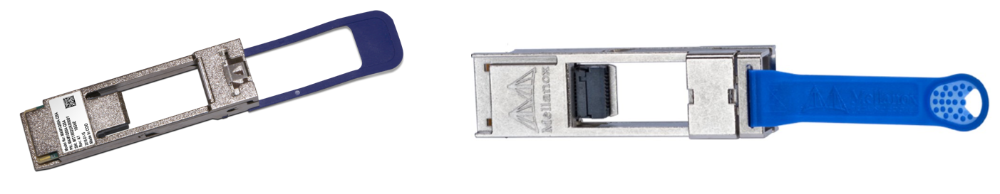 MAM1Q00A-QSA QSFP+ to SFP+ interface illustration